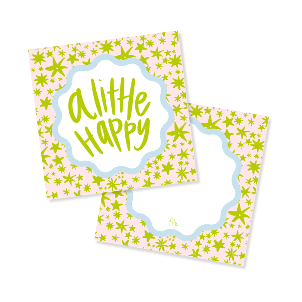 Garden of Fête Star Gift Tags in Pale Pink