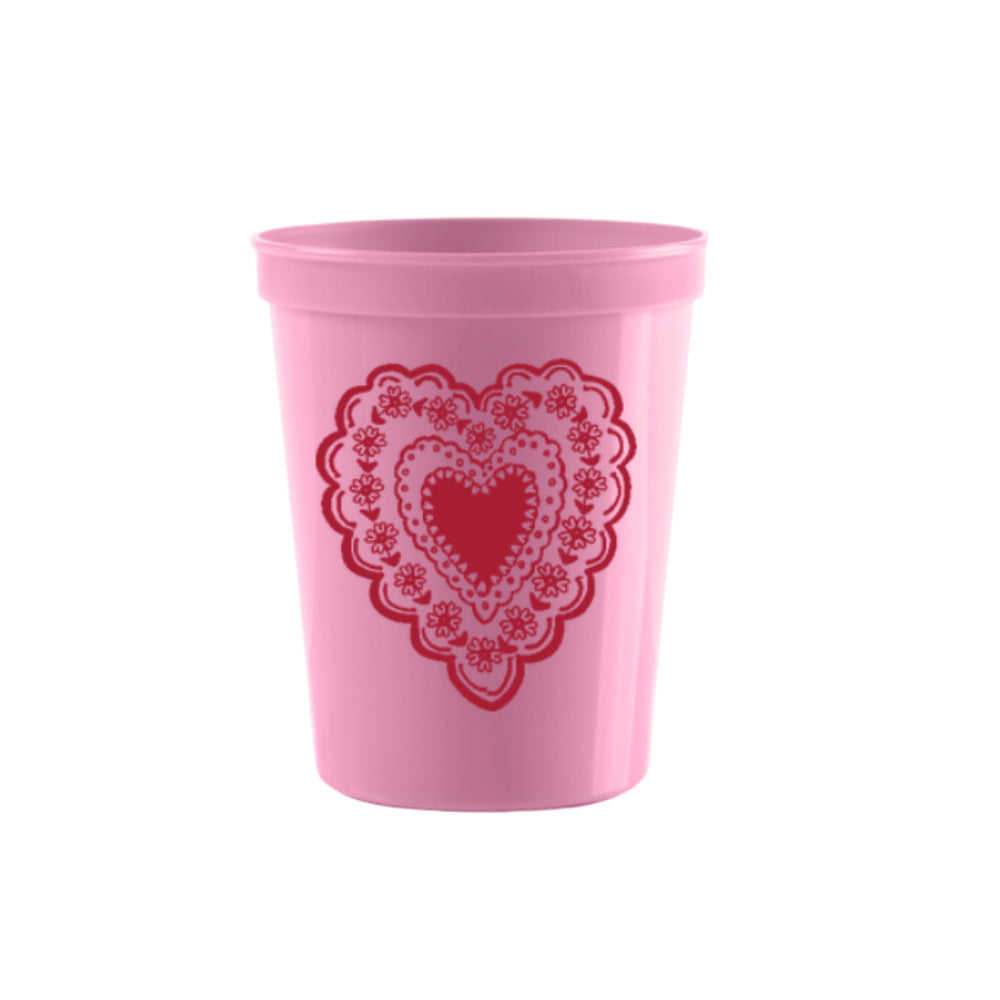 Lace Heart Cups