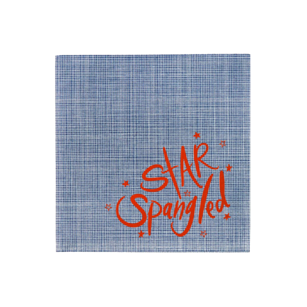 Star Spangled Napkins in Navy
