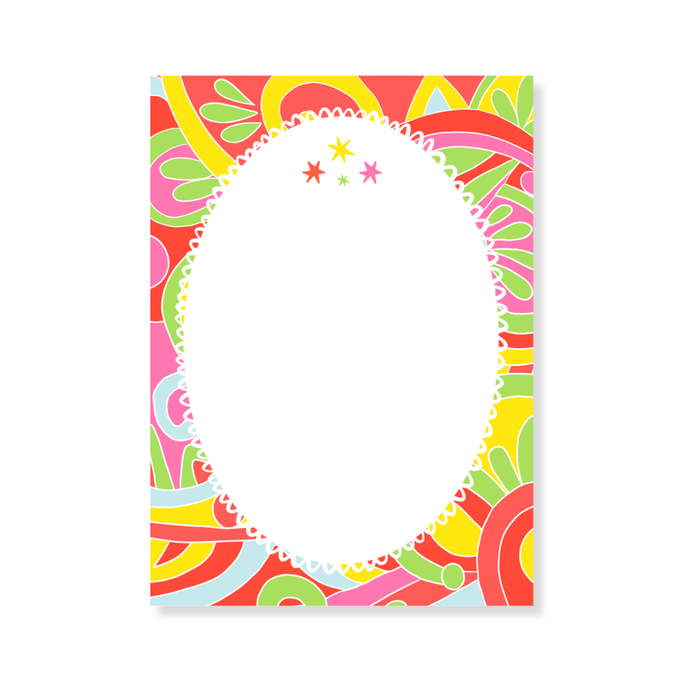 Sample Sale: Fête Cabana Notepad _ 50 Page