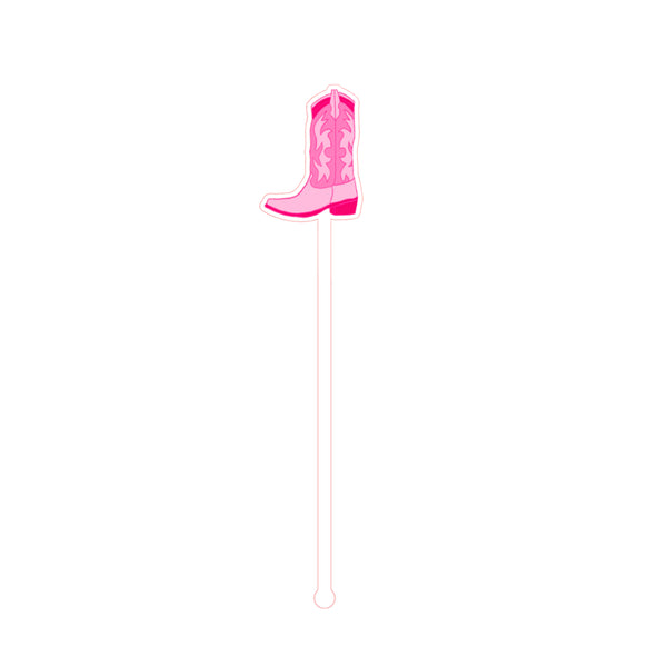 Fête Papier Icon Favorite Stir Sticks in Cowgirl Boot