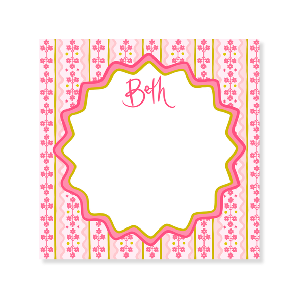 Beth Ladd x Fete Papier Pt. 3 Notepad in Floral