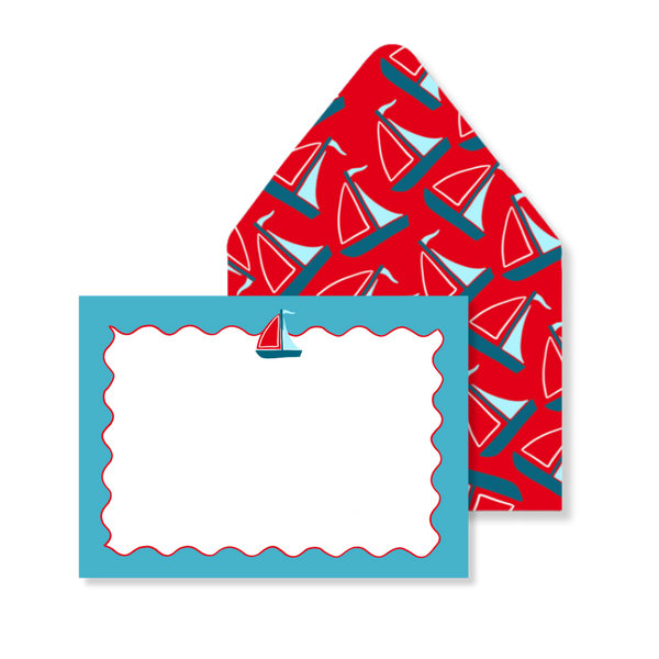 Icon Bar: Sailboat Stationery