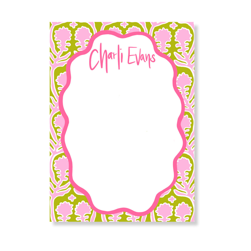 Shellabrate Notepad in Floral