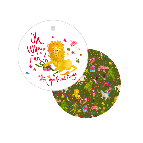 Jill Delavan for Fête Papier Oh What Fun Tags