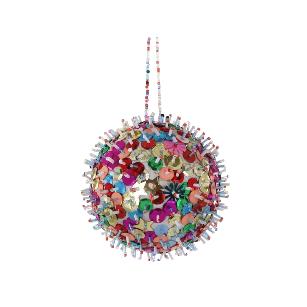 Large Sequin Bauble Ornament