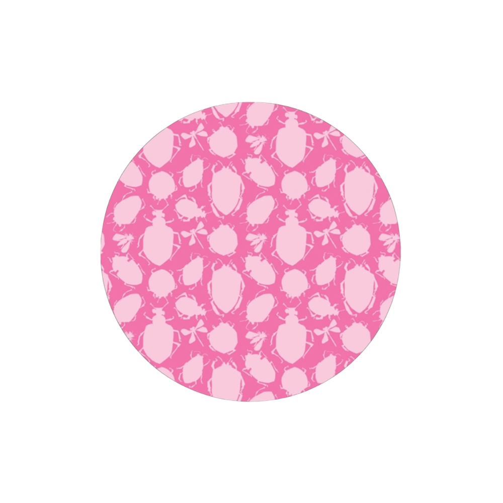 Busy Bugs Paper Plates 7" in Pink