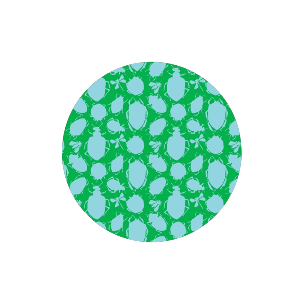 Busy Bugs Paper Plates 7" in Green