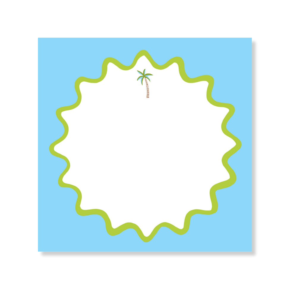 Icon Bar: Palm Tree Notepad