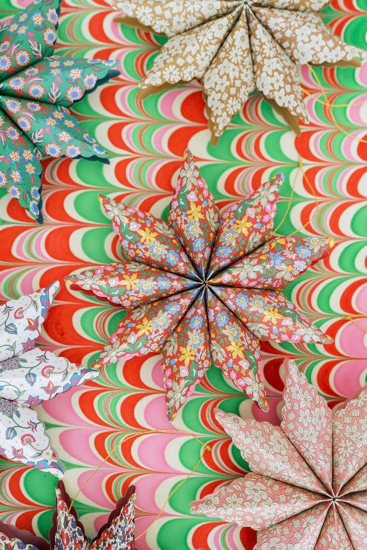Meri Meri x Liberty of London Paper Stars