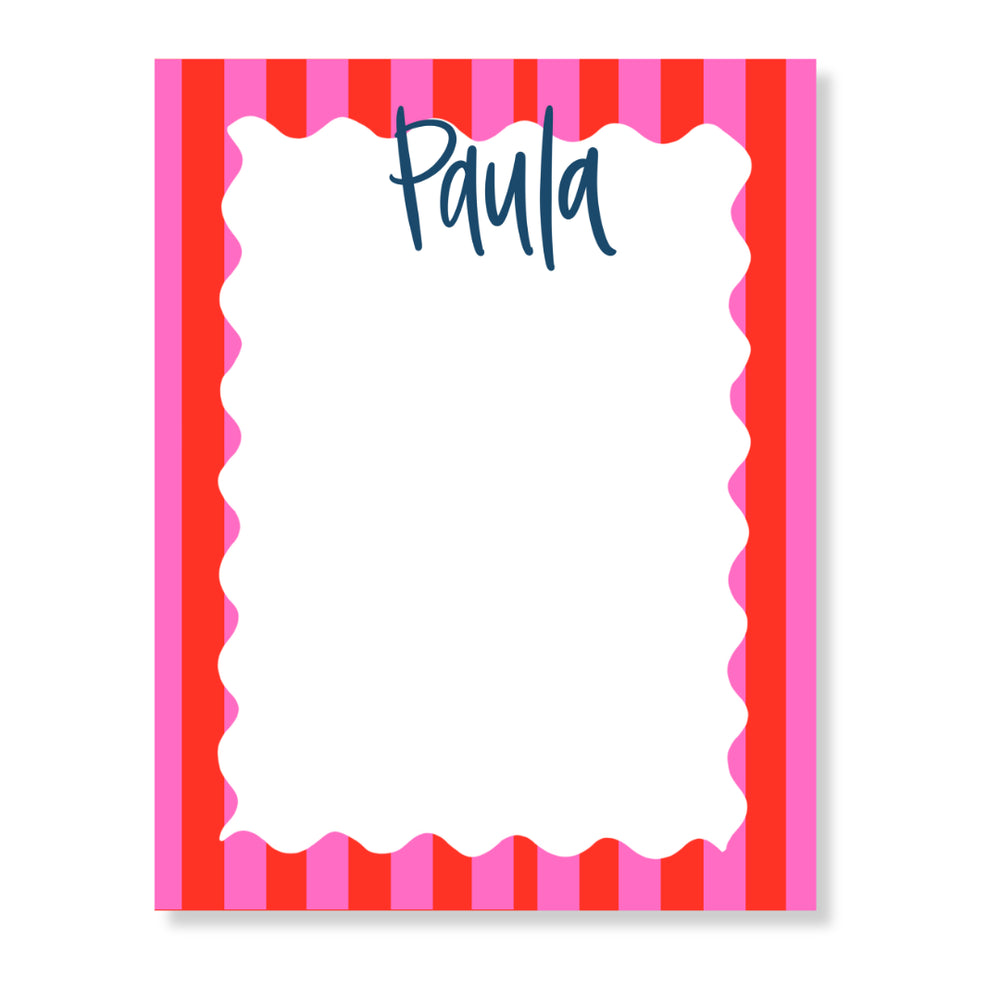The Big Pad Cabana Stripes in Candy Cane