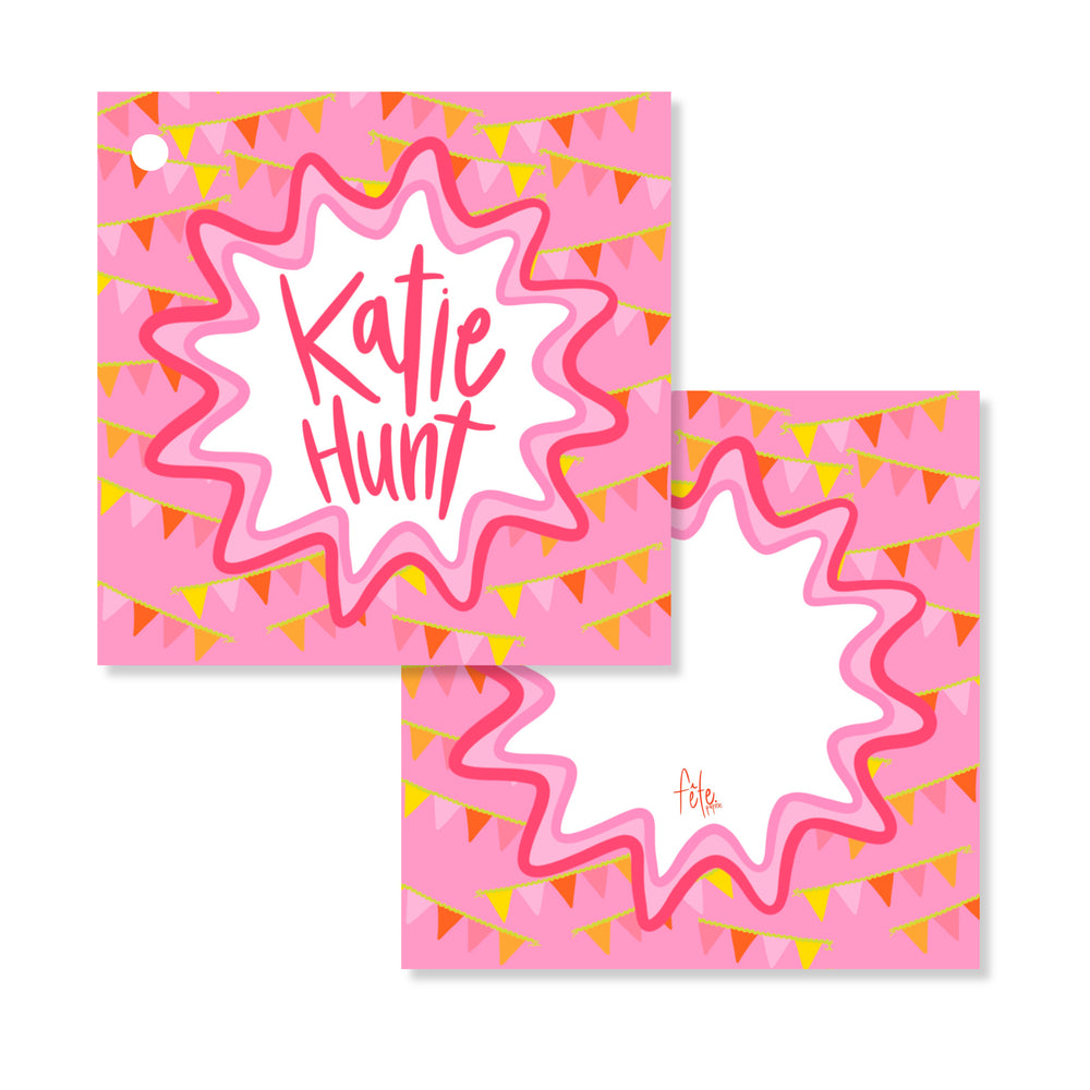 Pendant Gift Tags in Bubblegum