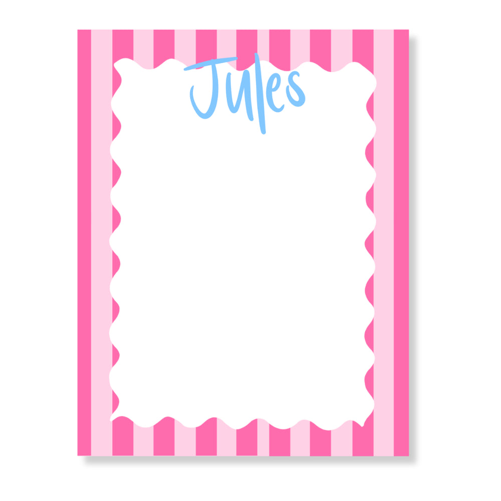 The Big Pad Cabana Stripes in Candy Pinks