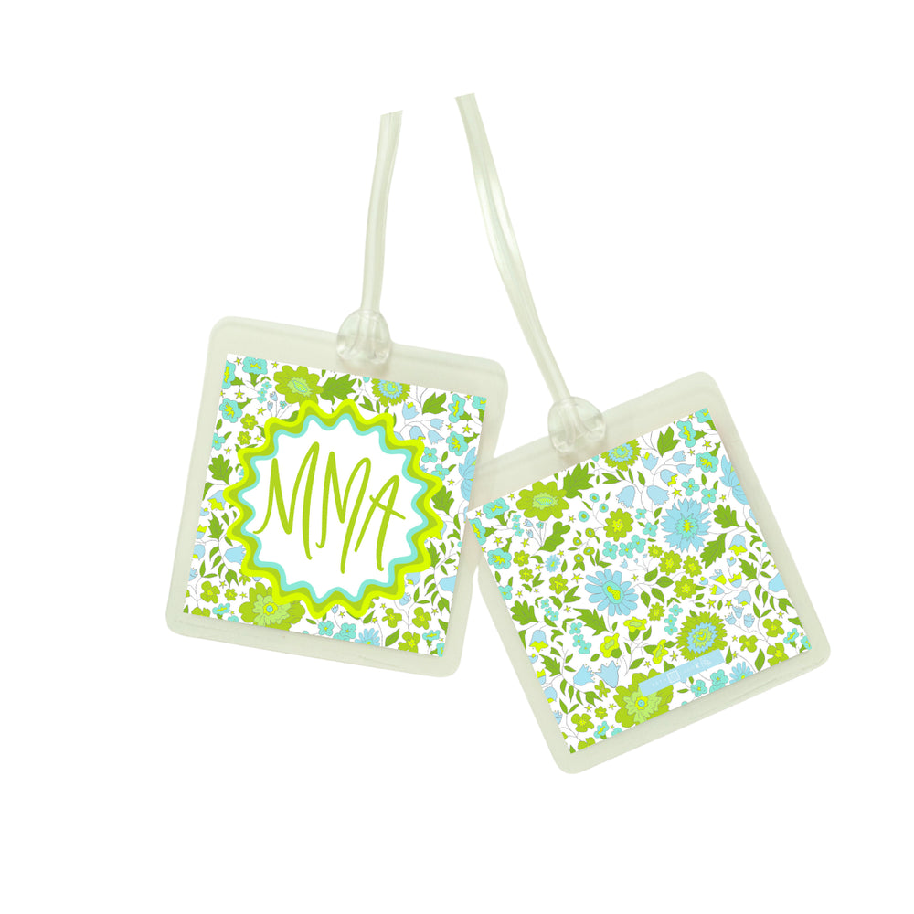 Summer In Bloom Bag Tag