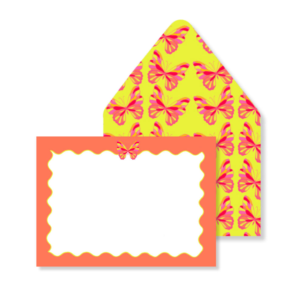 Icon Bar: Butterfly Stationery