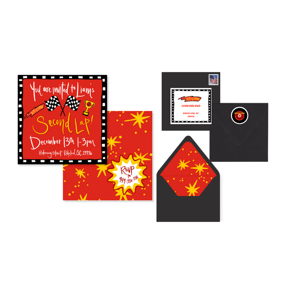 Custom Printed Invitations
