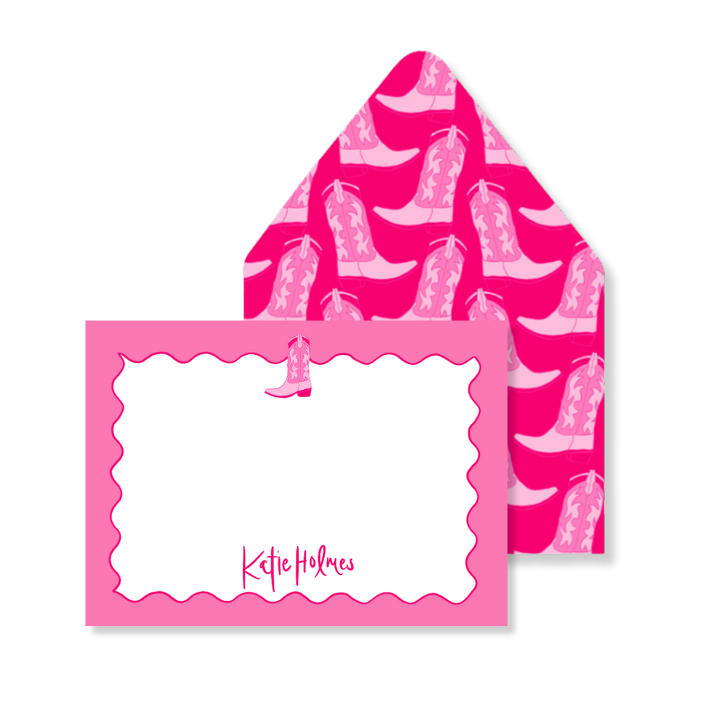 Icon Bar: Cowgirl Stationery