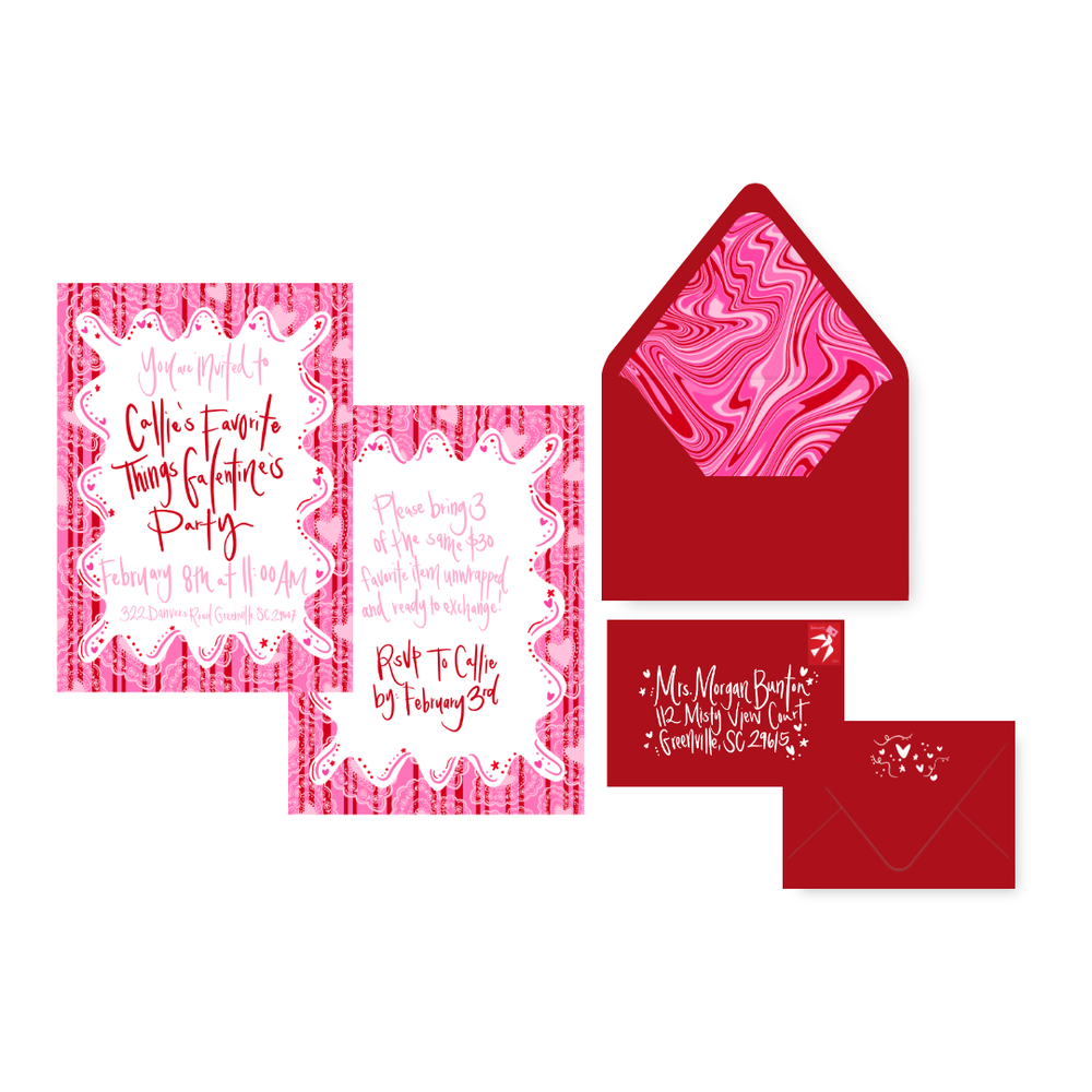Custom Printed Invitations