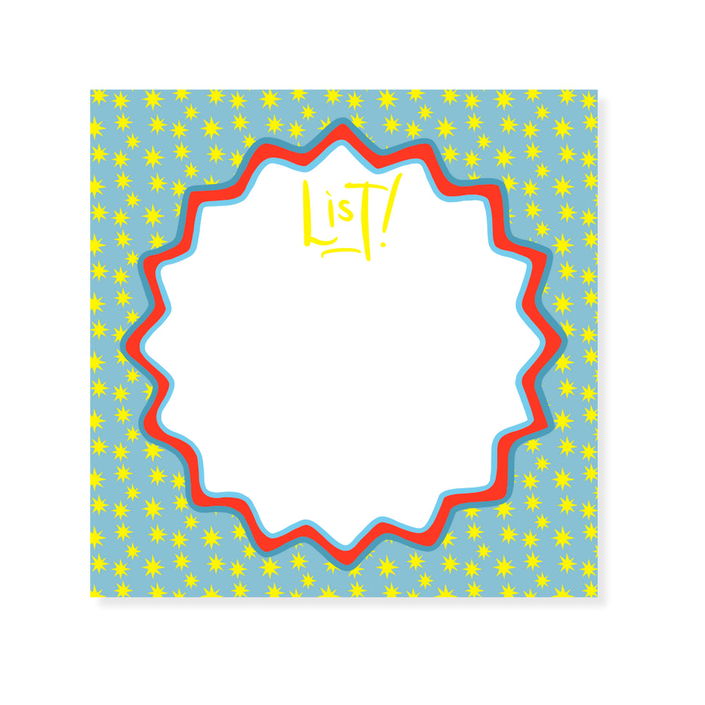 Star Classics Notepad in Sky