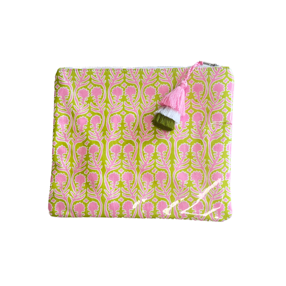 Fete Papier x Beth Ladd Floral Pouch