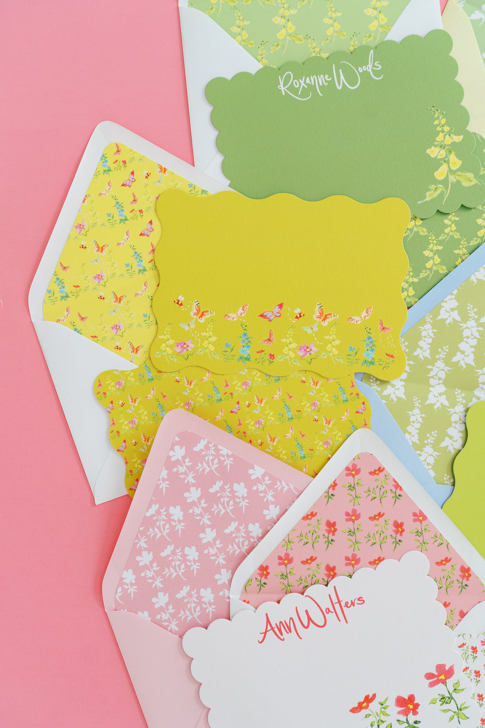 Nina Rosner x Fete Papier Spring Floral Stationery