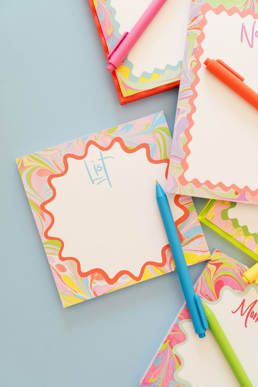 Pastel Marble Notepad