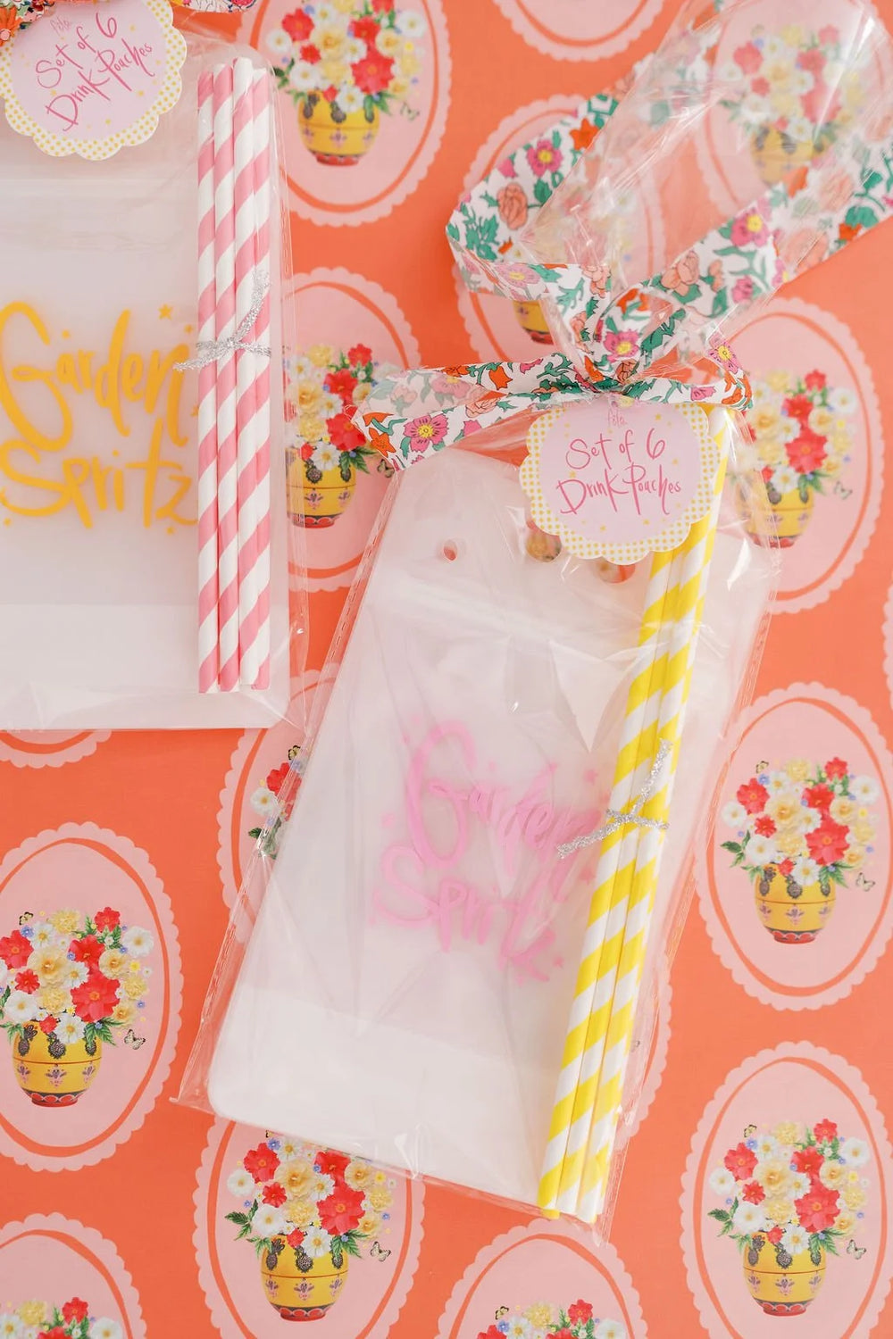 Karey Bancroft x FP Drink Pouches in Pink