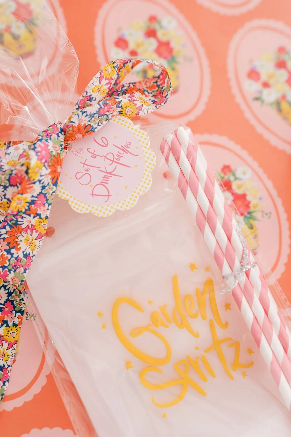 Karey Bancroft x FP Drink Pouches in Yellow
