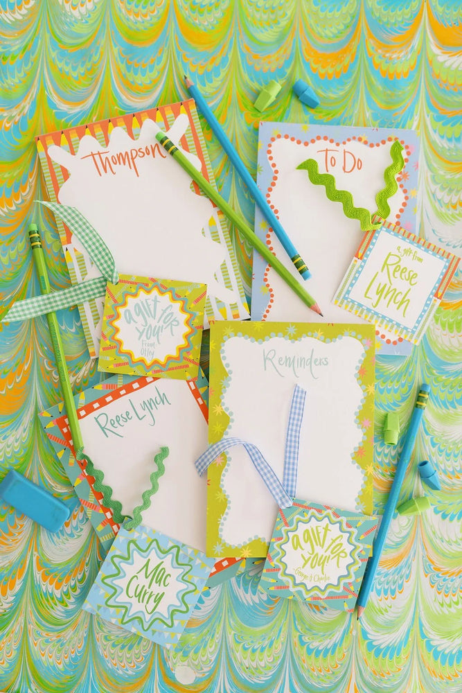 Wild Pencils Notepad in Kiwi
