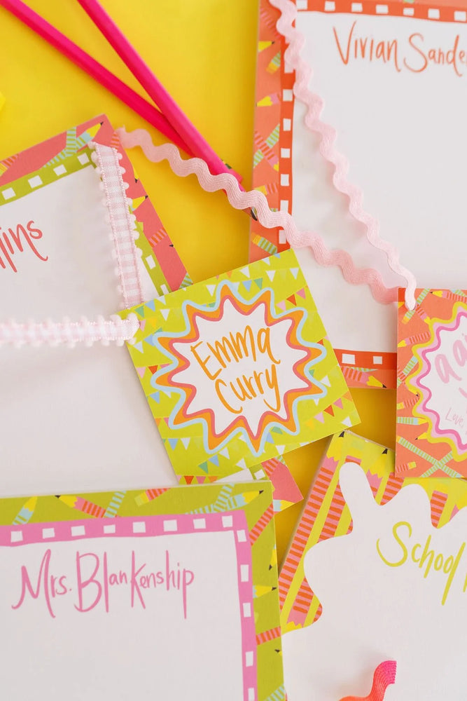 Pendant Gift Tags in Royal