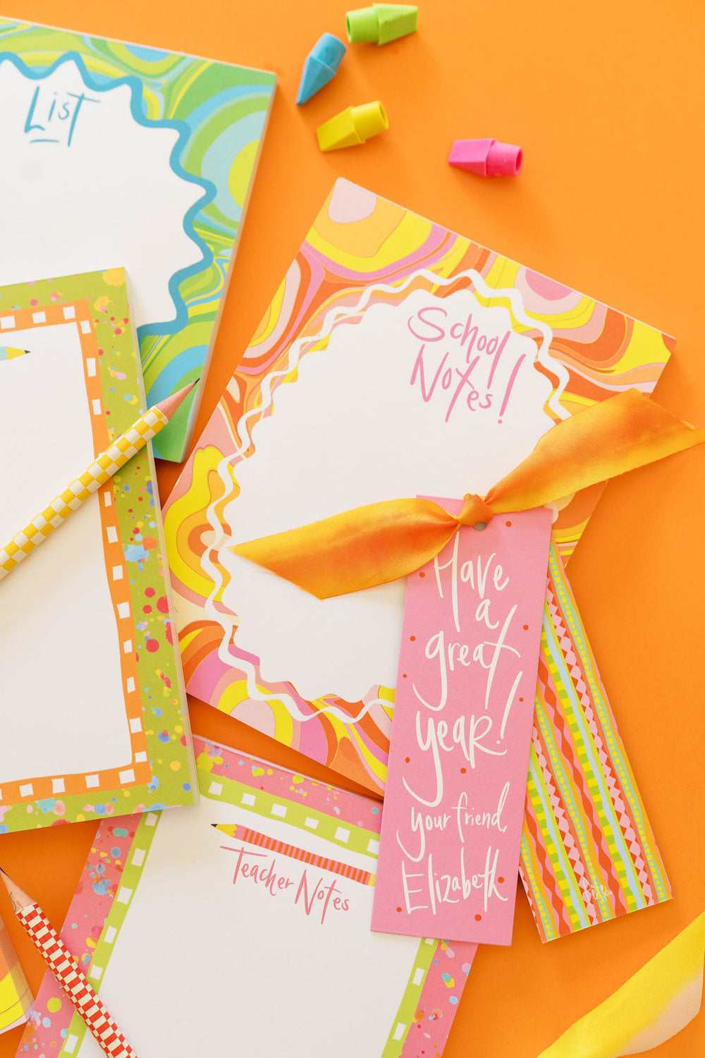 Back To School Marble in Yellow
