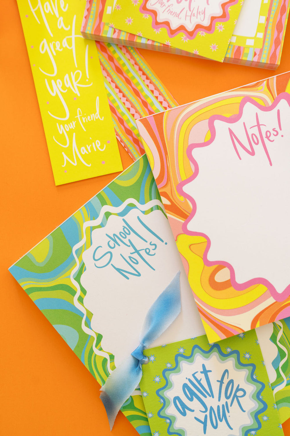 Back To School Starburst Gift Tags in Grass