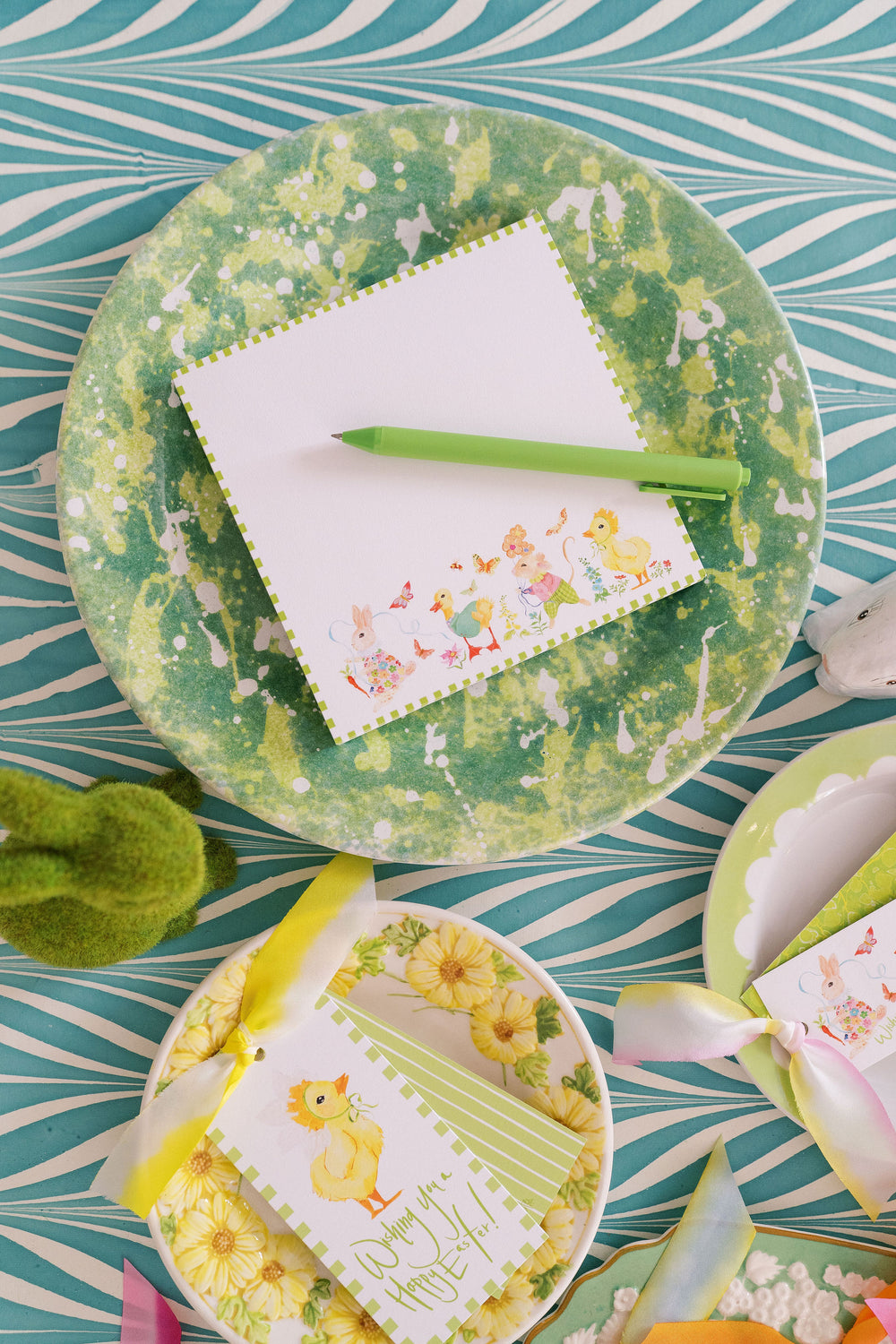 Nina Rosner for Fête Papier Spring Party Animals Notepad
