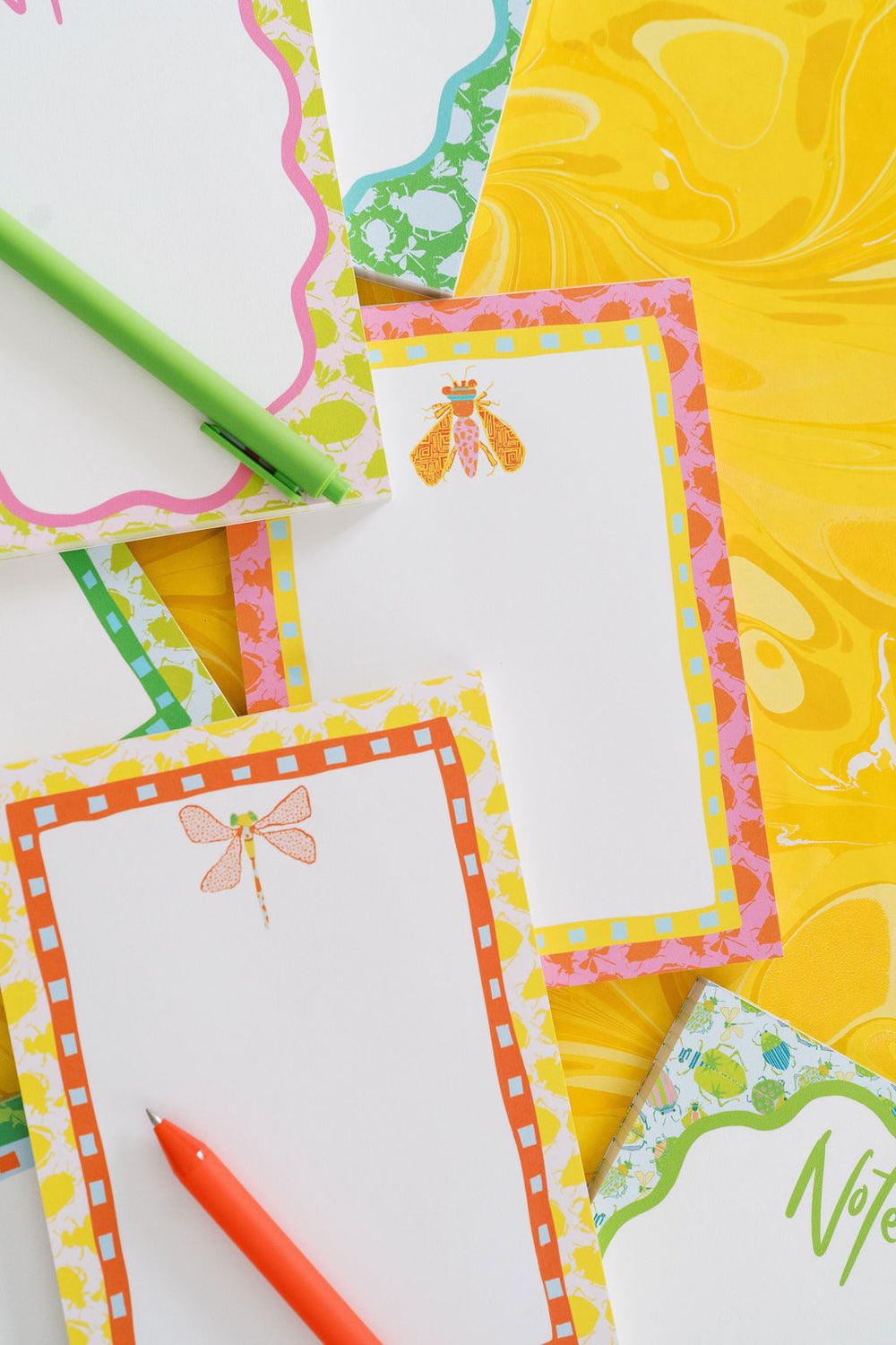 Busy Bugs Notepad in Geo Moth