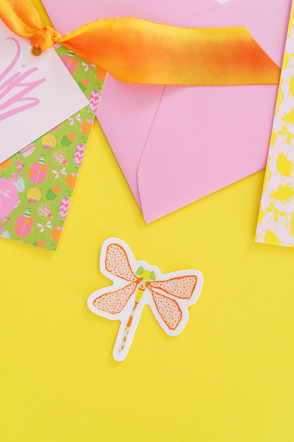 Busy Bug Dotty Dragonfly Sticker