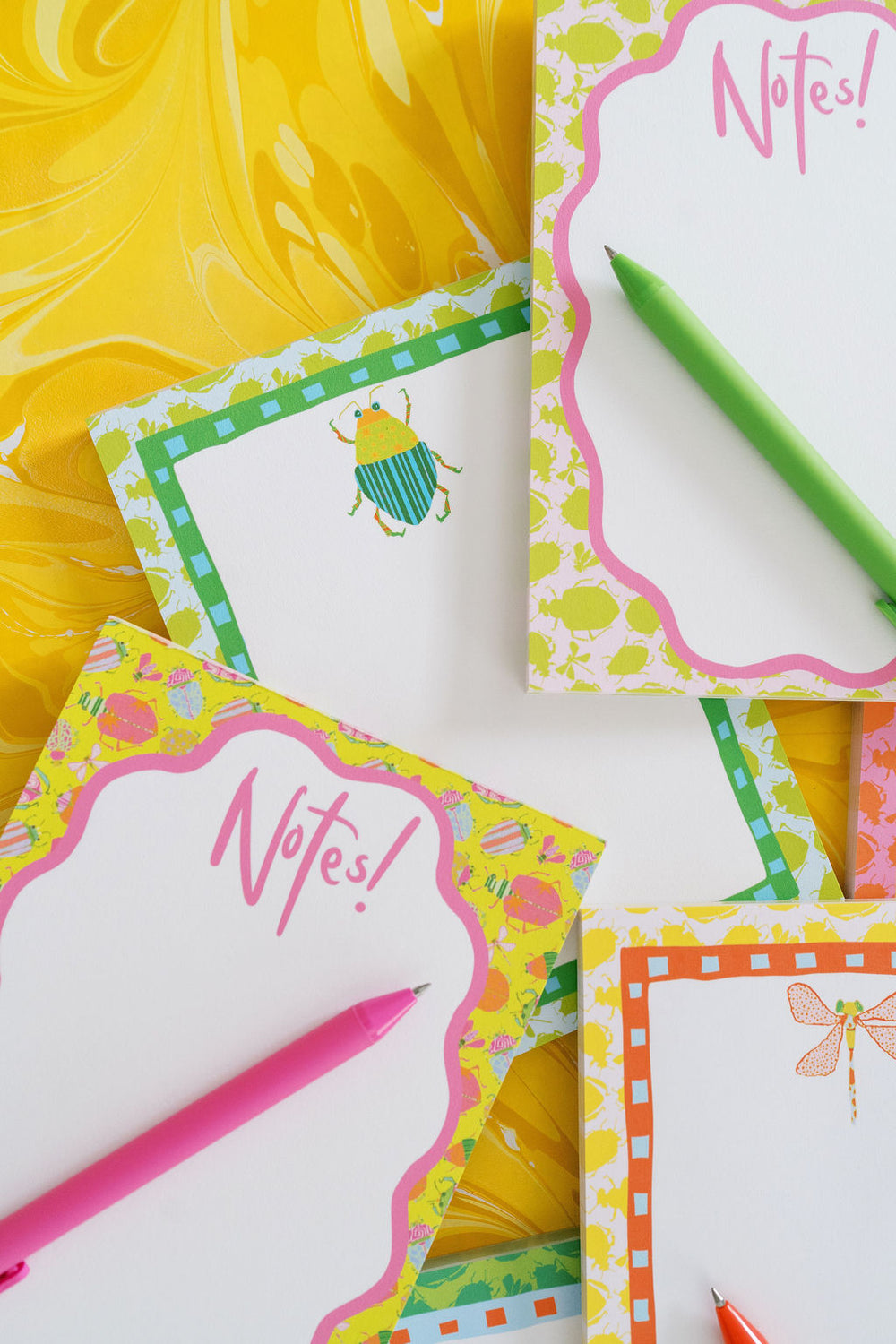 Busy Bugs Notepad in Star Beetle