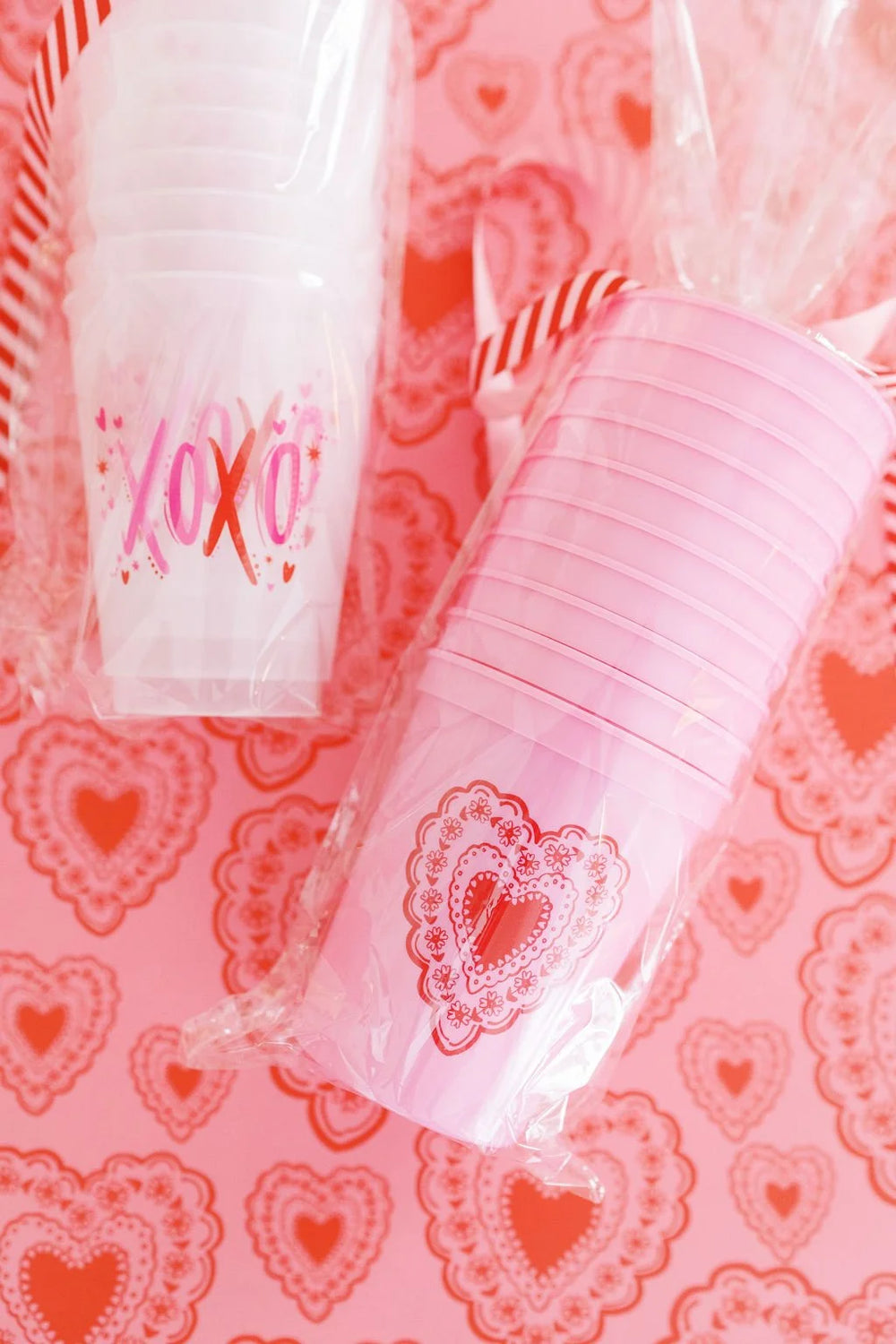 Lace Heart Cups