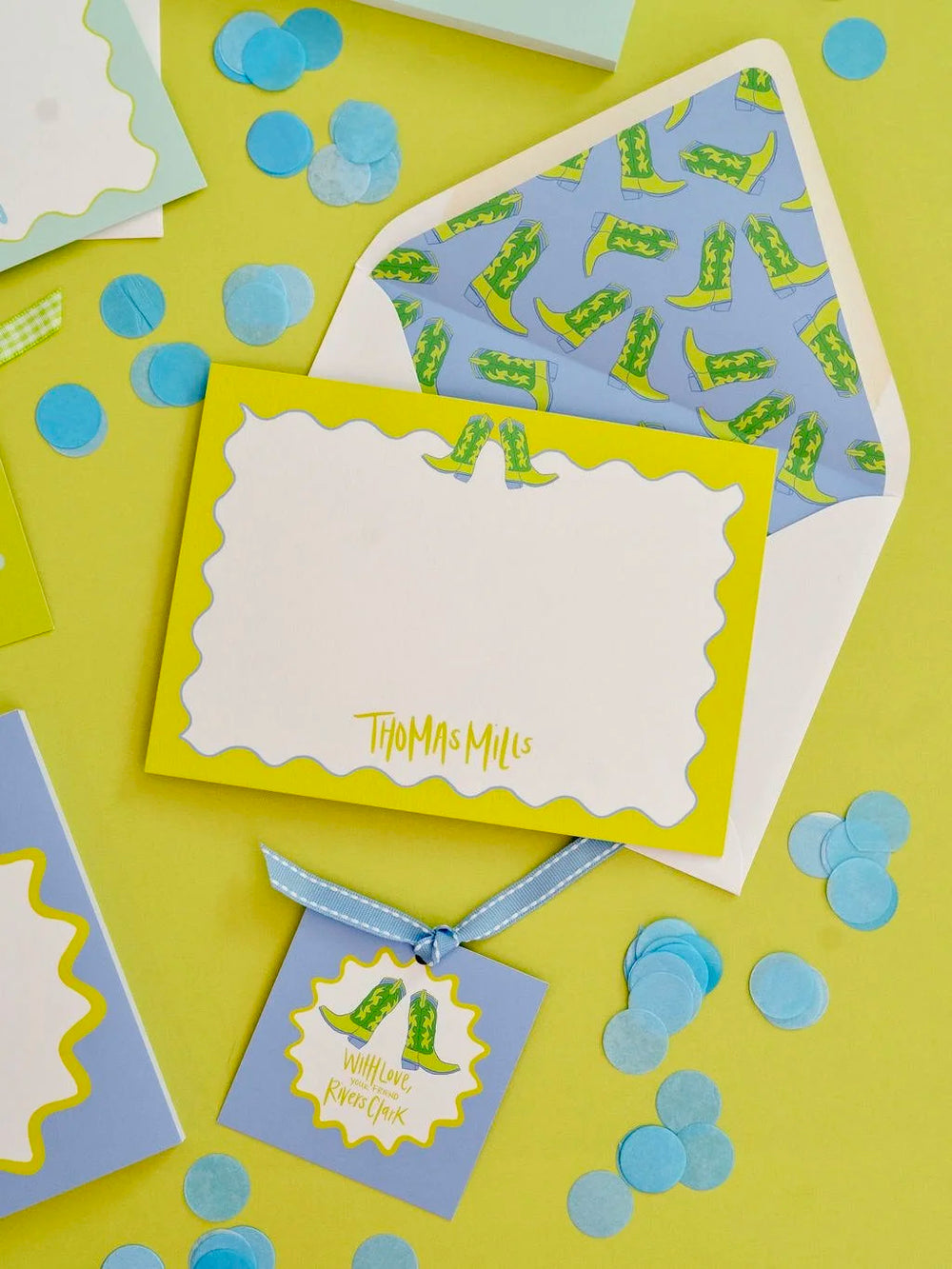 Icon Bar: Cowboy Stationery