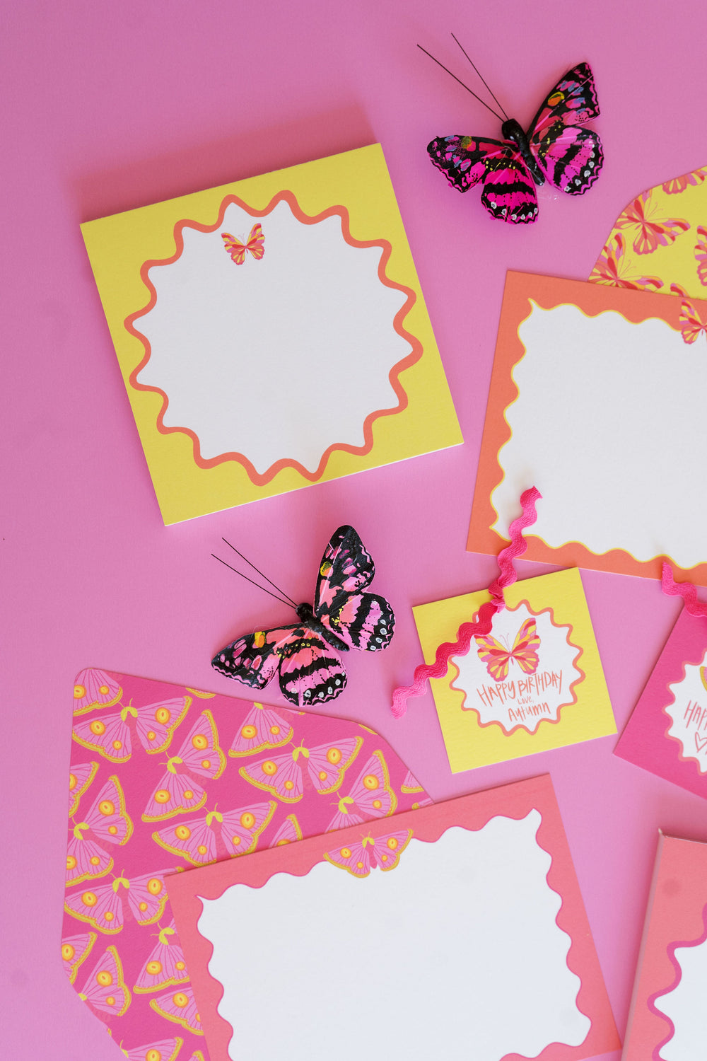 Icon Bar: Butterfly Notepad