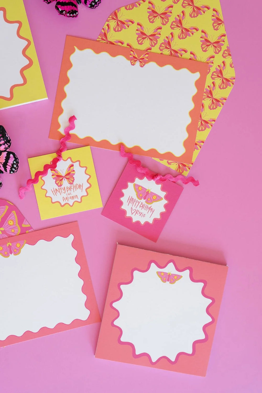Icon Bar: Butterfly Tags