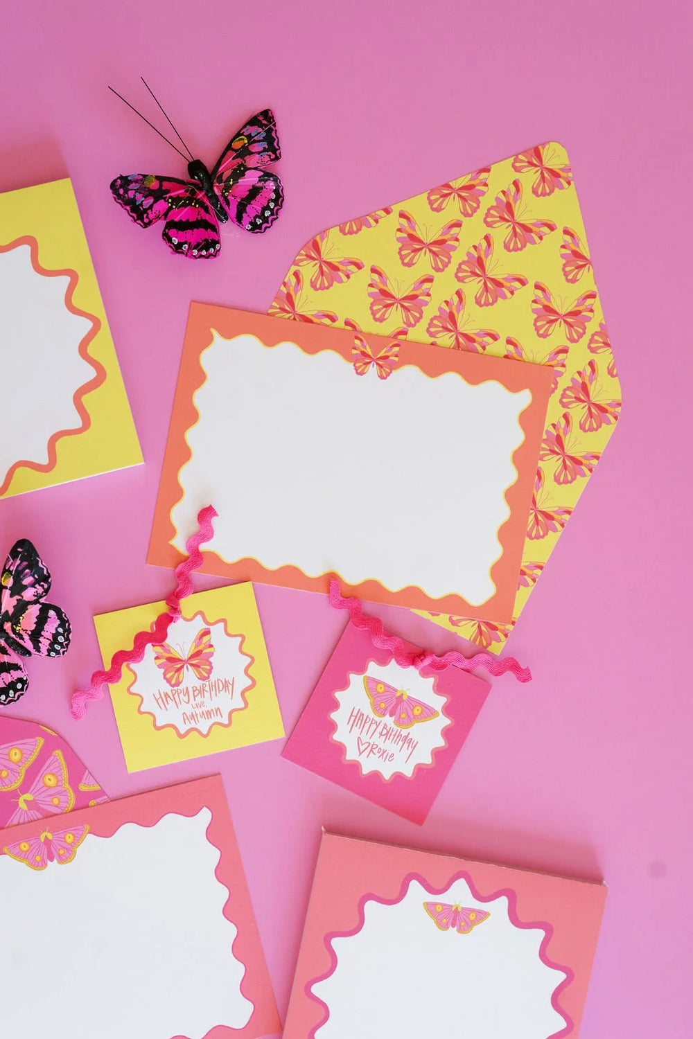 Icon Bar: Butterfly Stationery