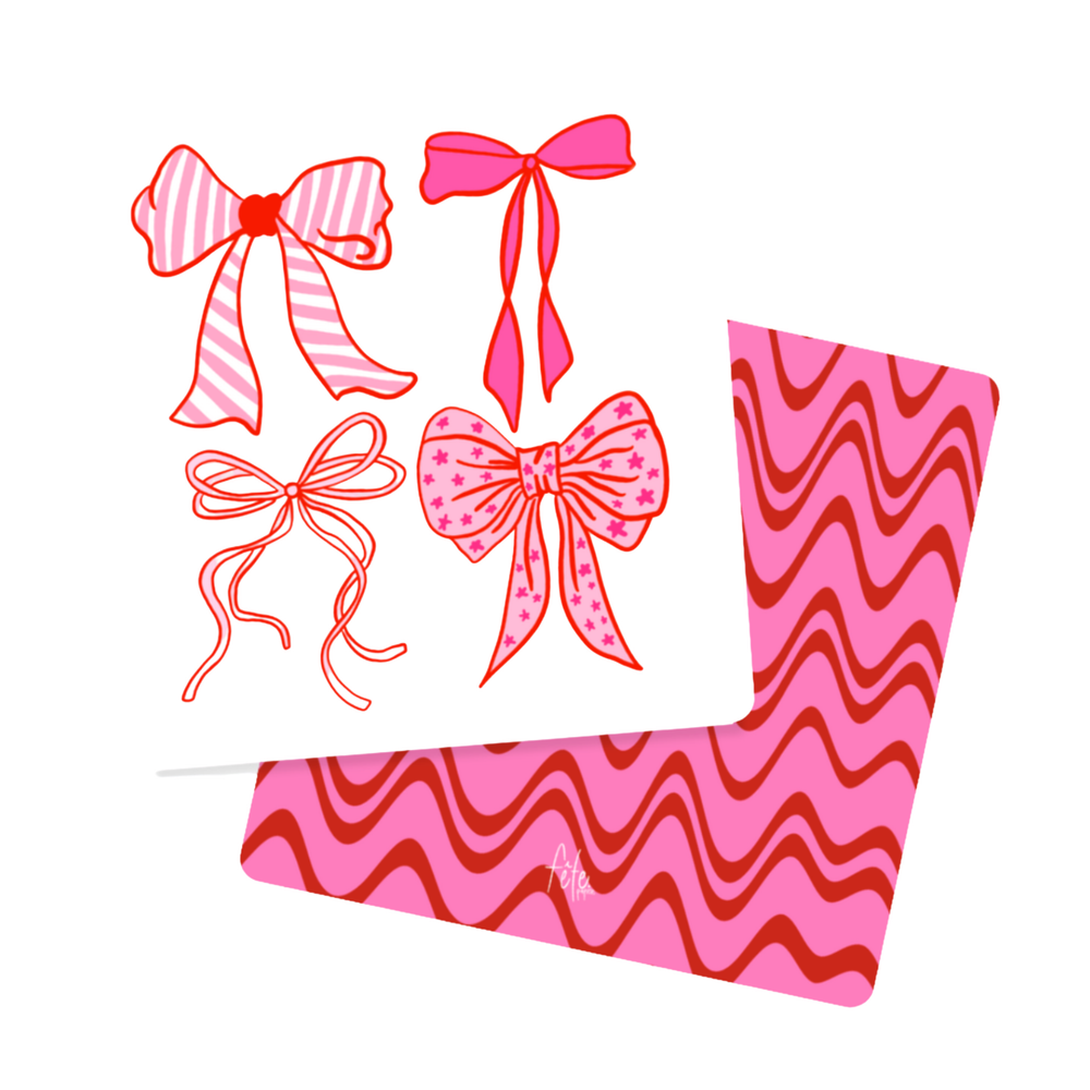 Bow Paper Coasters