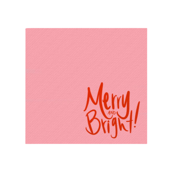 Merry & Bright Cocktail Napkins