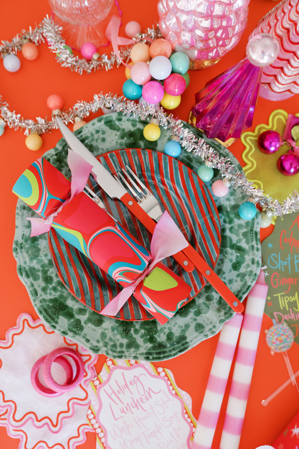 Holiday Marble Party Cracker