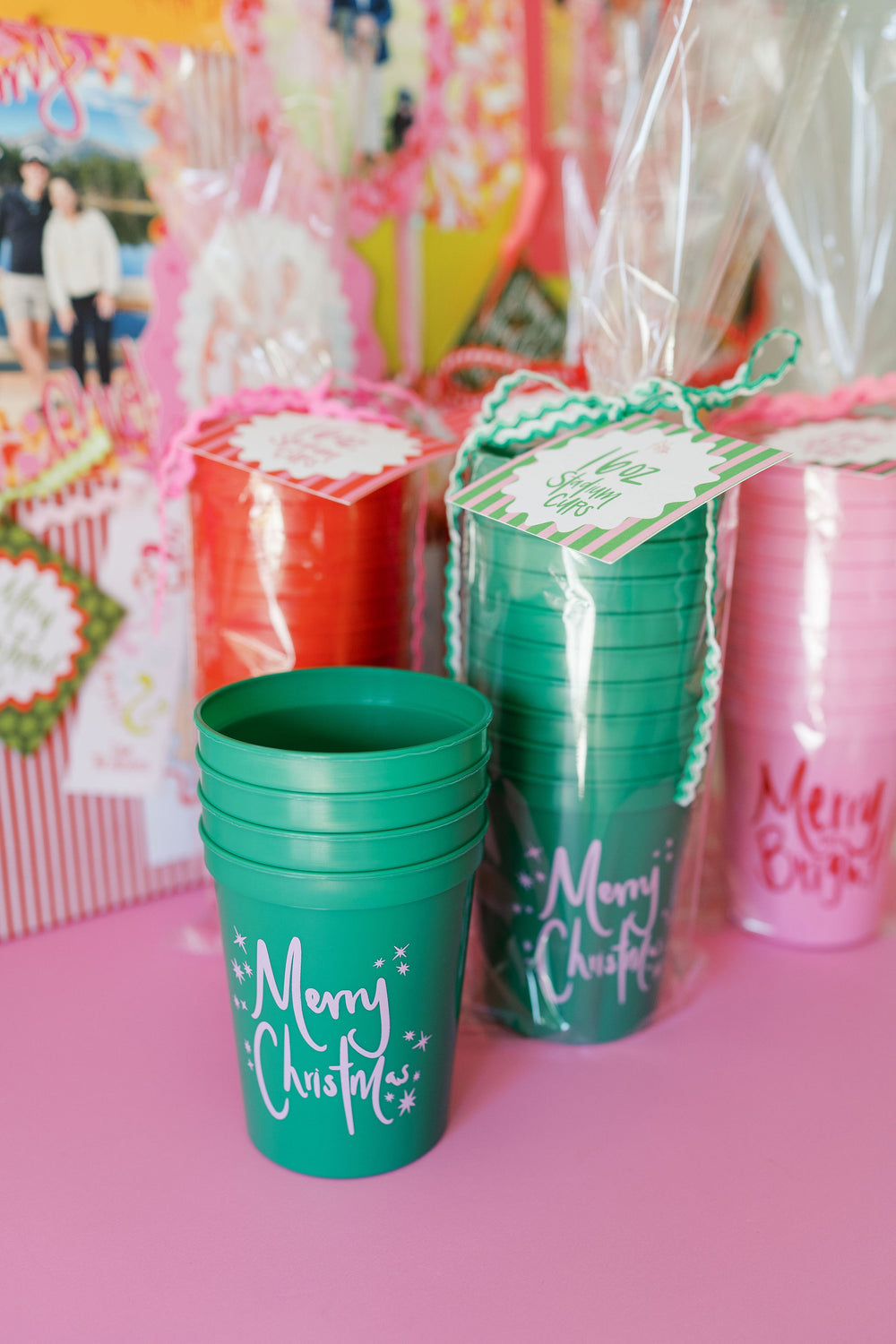 Merry Christmas Cups