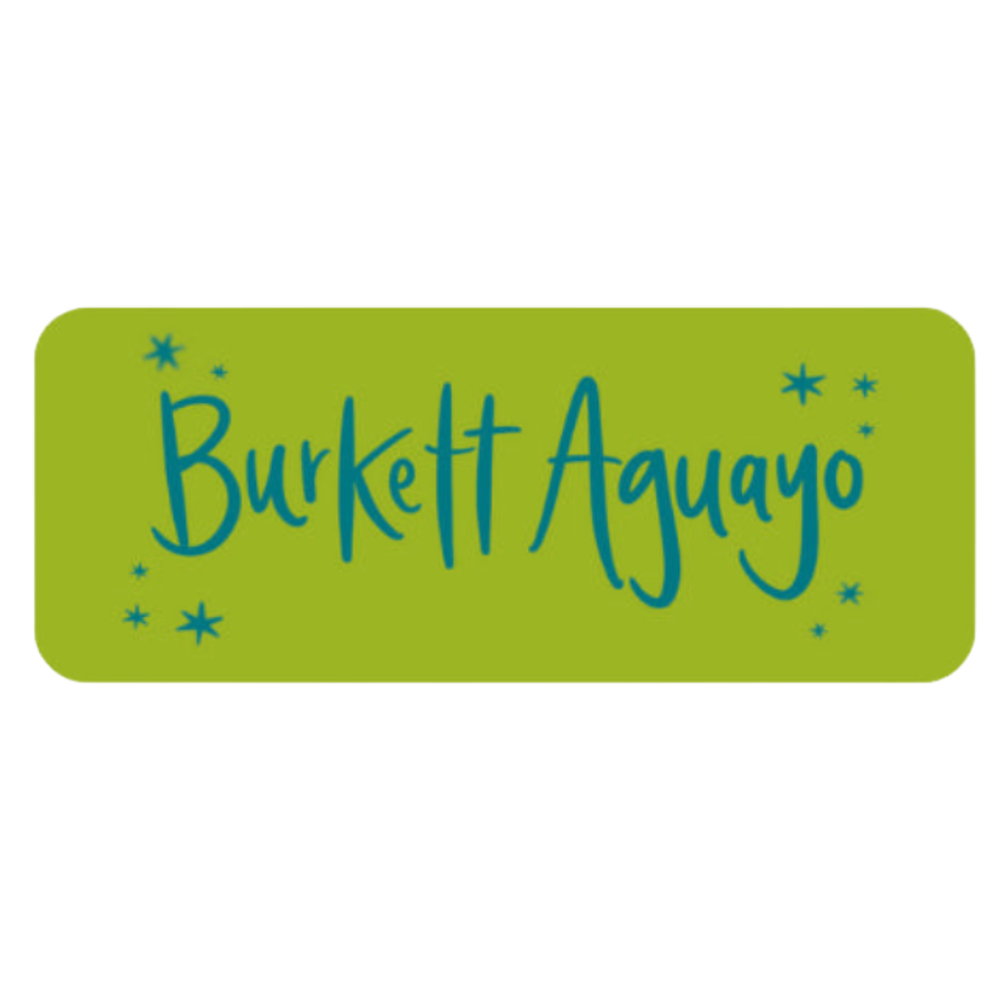 Boy Back To School Vinyl Labels in Grass & Denim