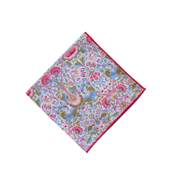 Ann Walters Home x Fête Papier Hankies in Floral Kaleidoscope
