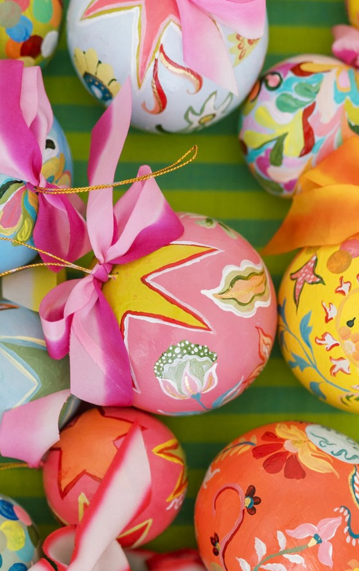 Nina Rosner for Fête Papier 3.5" Ornament 6 - PINK