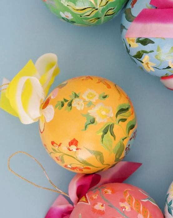 Nina Rosner for Fête Papier 3.5" Ornament 11 - GOLD