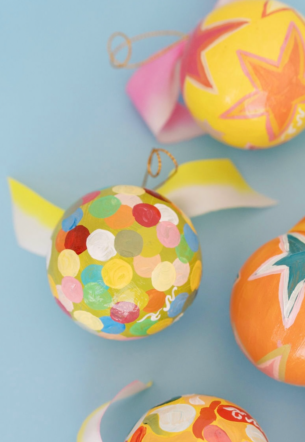 Nina Rosner for Fête Papier 2.5" Ornament 3 - OLIVE
